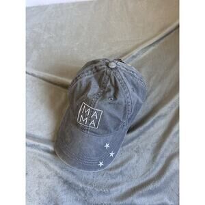 Home Free Women’s Baseball Hat MAMA with embordered stars Grey nwt